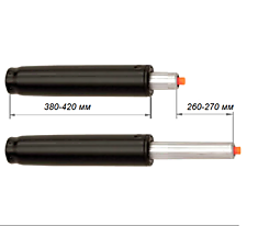 Газлифт для кресла 260/420 черный класс 2