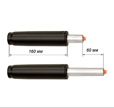 Газлифт для кресла 60/160 черный класс 4